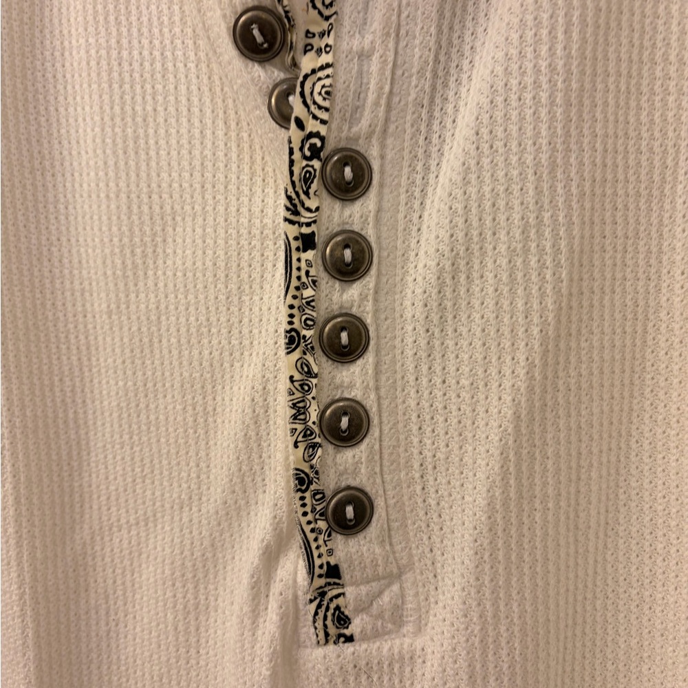 Free People Fall For You Henley Top - Picture 3 of 15